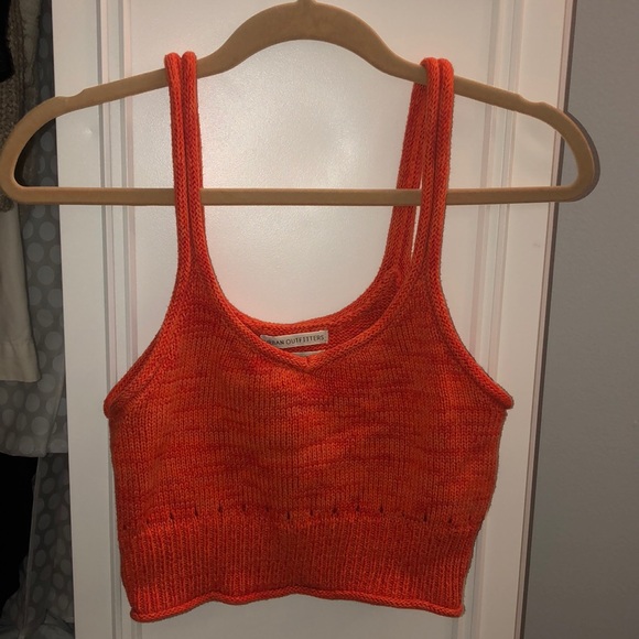 ❌SOLD❌ Urban Outfitters | Kure Crop Tank (Burnt Orange) - Picture 2 of 4